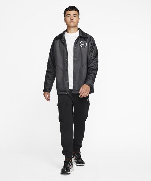 NIKE（ナイキ）の「ナイキ スポーツウェア クラブ フリース メンズ カーゴ パンツ / Nike Sportswear Club Fleece Men's Cargo Pants（スウェットパンツ・メンズ・ブラック/グレー系その他/パープル系その他2/グリーン系その他・S/2XL/XL/M/L）」の8枚目の写真