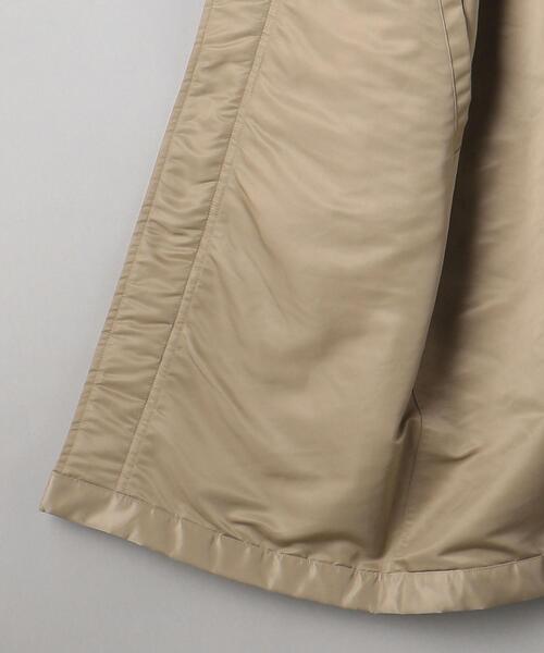 BEAUTY&YOUTH UNITED ARROWS（ビューティーアンドユースユナイテッドアローズ）の「BY フリース×ナイロン リバーシブルノーカラーコート -2WAY-（その他アウター・レディース・ブラック/モカ・S/M）」の17枚目の写真