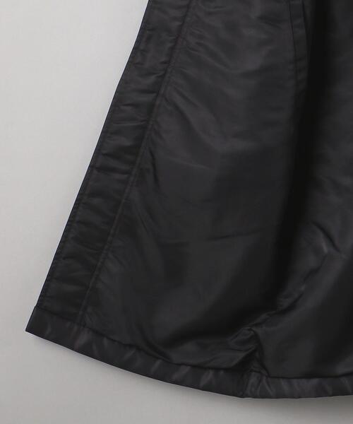 BEAUTY&YOUTH UNITED ARROWS（ビューティーアンドユースユナイテッドアローズ）の「BY フリース×ナイロン リバーシブルノーカラーコート -2WAY-（その他アウター・レディース・ブラック/モカ・S/M）」の13枚目の写真