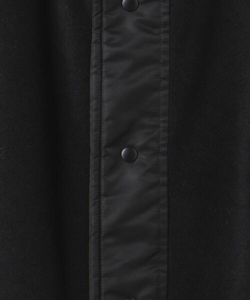 BEAUTY&YOUTH UNITED ARROWS（ビューティーアンドユースユナイテッドアローズ）の「BY フリース×ナイロン リバーシブルノーカラーコート -2WAY-（その他アウター・レディース・ブラック/モカ・S/M）」の14枚目の写真