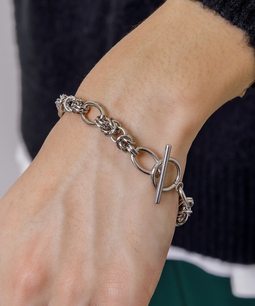 Adoon plain（アドーンプレーン）の「【Adoon plain】チェーンブレスレット（ブレスレット・メンズ・シルバー・FREE）」の2枚目の写真