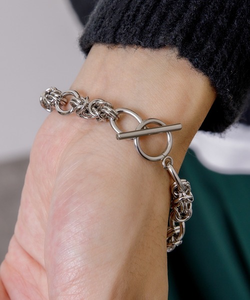 Adoon plain（アドーンプレーン）の「【Adoon plain】チェーンブレスレット（ブレスレット・メンズ・シルバー・FREE）」の6枚目の写真