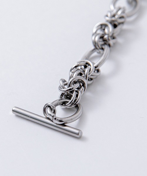 Adoon plain（アドーンプレーン）の「【Adoon plain】チェーンブレスレット（ブレスレット・メンズ・シルバー・FREE）」の3枚目の写真