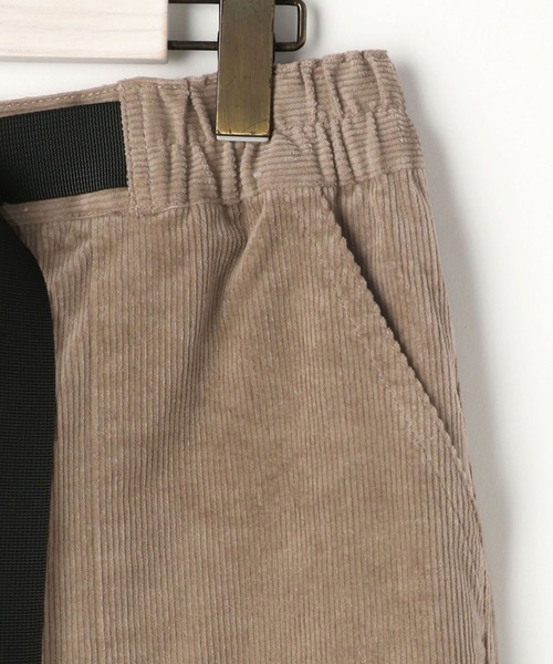 179/WG（イチナナキュウダブルジー）の「コーデュロイイージーワークパンツ（その他パンツ・レディース・チャコールグレー/オフホワイト/ベージュ/ブラック・MEDIUM）」の12枚目の写真