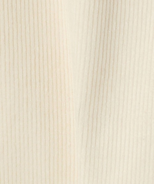 179/WG（イチナナキュウダブルジー）の「コーデュロイイージーワークパンツ（その他パンツ・レディース・チャコールグレー/オフホワイト/ベージュ/ブラック・MEDIUM）」の16枚目の写真