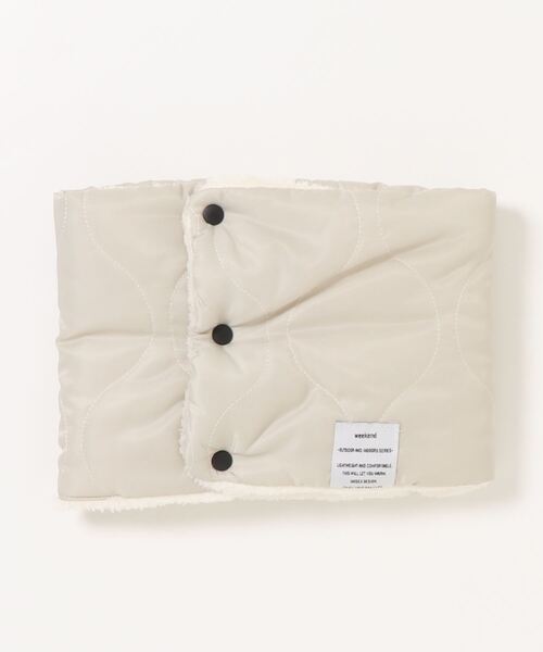 Port（ポート）の「【 antique andico / アンティーク アンディコ 】 Weekend ネックウォーマー（ネックウォーマー/スヌード・レディース・ブラック/アイボリー/カーキ/キャメル・FREE）」の10枚目の写真