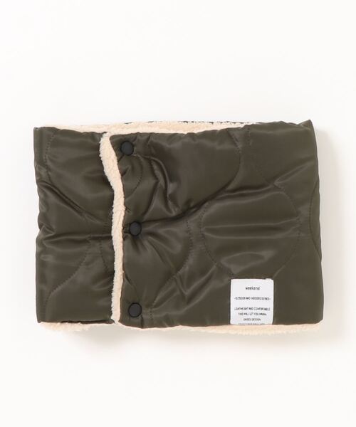 Port（ポート）の「【 antique andico / アンティーク アンディコ 】 Weekend ネックウォーマー（ネックウォーマー/スヌード・レディース・ブラック/アイボリー/カーキ/キャメル・FREE）」の11枚目の写真