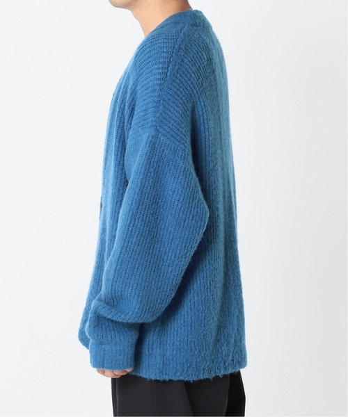 JOINT WORKS(ジョイントワークス)の「MOHAIR MIX ニットカーディガン(カーディガン/ボレロ・メンズ・グリーン/ブルー系その他/ライトグレー/オレンジ・MEDIUM/LARGE)」の20枚目の写真
