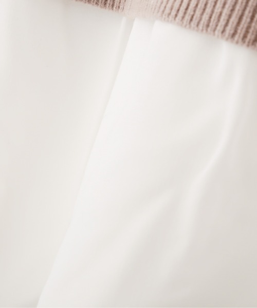 NATURAL BEAUTY BASIC（ナチュラルビューティーベーシック）の「ジャガードニットドッキングトップス（ニット/セーター・レディース・グレー系その他/ベージュ系その他・MEDIUM）」の12枚目の写真