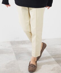 SHOO・LA・RUE | 【S-LL/股下短め】サテン裏起毛スティック(その他パンツ)