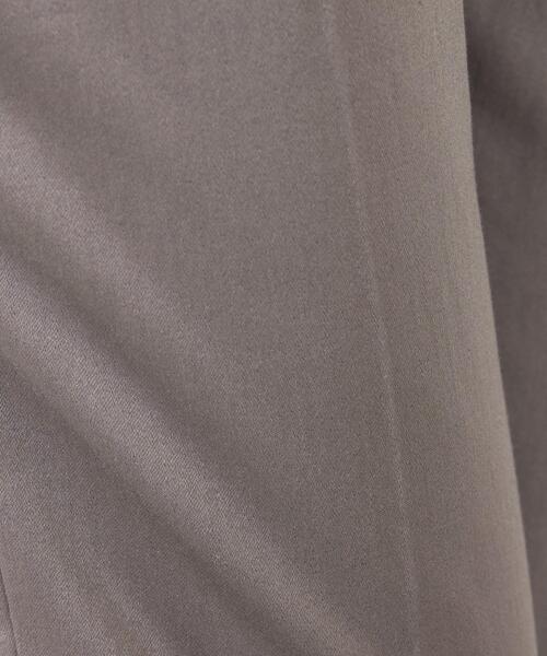 SHOO・LA・RUE（シューラルー）の「◆【S-LL/股下短め】サテン裏起毛スティック（その他パンツ・レディース・ブラック/サンドベージュ/ダークグリーン/アイボリー/ダークブラウン・01/02/04/03）」の19枚目の写真