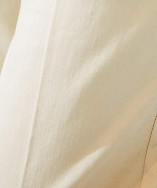 SHOO・LA・RUE（シューラルー）の「◆【S-LL/股下短め】サテン裏起毛スティック（その他パンツ・レディース・ブラック/サンドベージュ/ダークグリーン/アイボリー/ダークブラウン・01/02/04/03）」の21枚目の写真