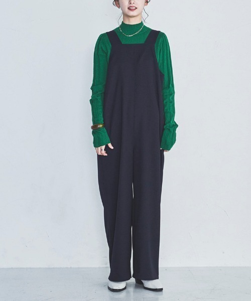 lautreamont BLEUBLANC（ロートレアモンブルーブラン）の「<lautreamont BLEUBLANC>コージーリブニットプルオーバー（ニット/セーター・レディース・ネイビー/ブルー/グリーン・9号）」の6枚目の写真
