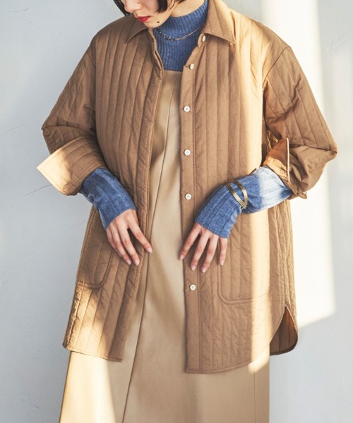 lautreamont BLEUBLANC（ロートレアモンブルーブラン）の「<lautreamont BLEUBLANC>コージーリブニットプルオーバー（ニット/セーター・レディース・ネイビー/ブルー/グリーン・9号）」の16枚目の写真