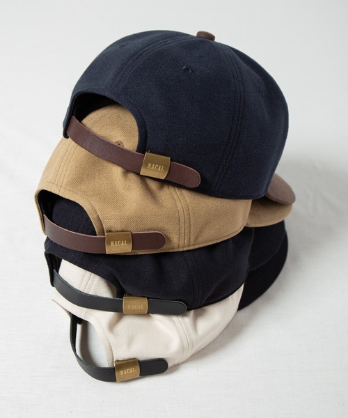 新品　RACAL コットンフランネル　オールドB.B キャップ　ラカル　ブラウン RACAL（ラカル）の「Cotton Flannel Old B.B Cap / コットンフランネル
