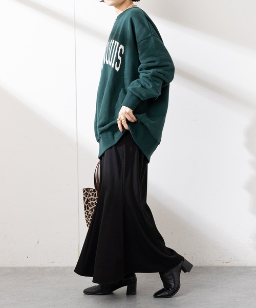 DISCOAT（ディスコート）の「裏起毛ロゴビッグスウェット（スウェット