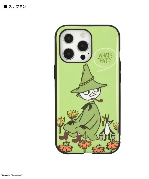 MOOMIN(ムーミン)の「ムーミン IIIIfit iPhone13 Pro対応ケース(スマホケース/カバー・レディース・ホワイト/グリーン/マルチ/レッド・ONE SIZE)」の3枚目の写真