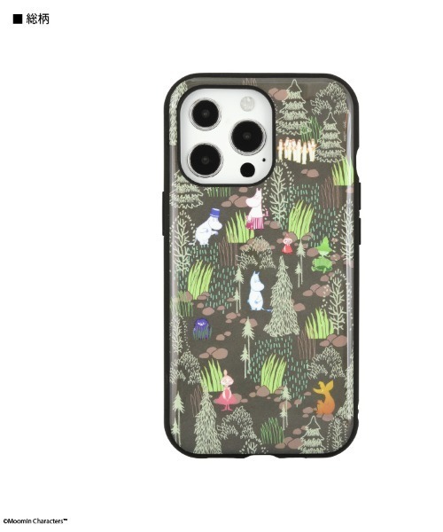 MOOMIN(ムーミン)の「ムーミン IIIIfit iPhone13 Pro対応ケース(スマホケース/カバー・レディース・ホワイト/グリーン/マルチ/レッド・ONE SIZE)」の4枚目の写真