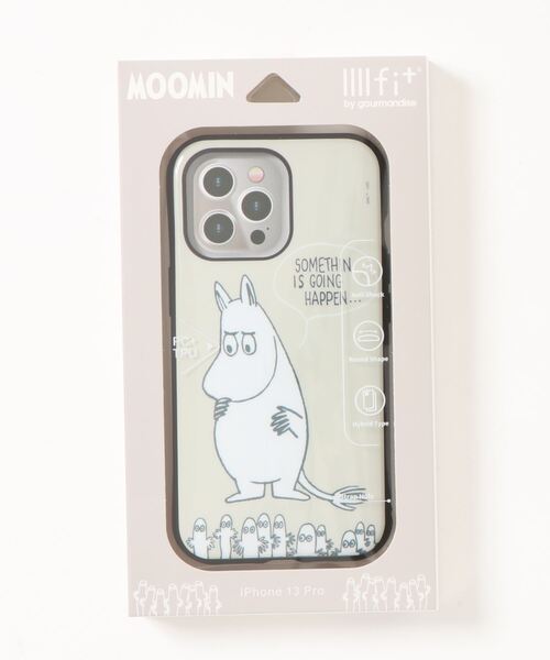 MOOMIN(ムーミン)の「ムーミン IIIIfit iPhone13 Pro対応ケース(スマホケース/カバー・レディース・ホワイト/グリーン/マルチ/レッド・ONE SIZE)」の6枚目の写真