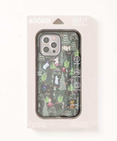 MOOMIN(ムーミン)の「ムーミン IIIIfit iPhone13 Pro対応ケース(スマホケース/カバー・レディース・ホワイト/グリーン/マルチ/レッド・ONE SIZE)」の9枚目の写真