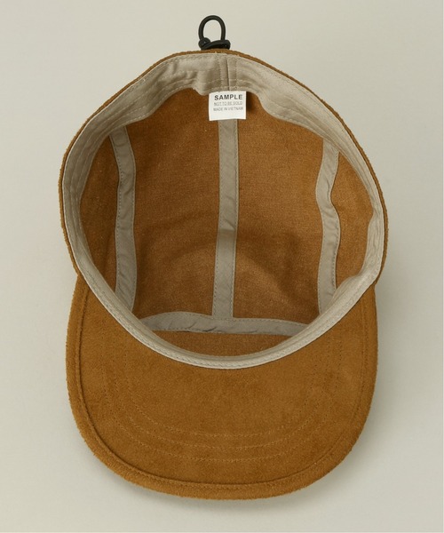 JOURNAL STANDARD relume SELECT（ジャーナルスタンダードレリュームセレクト）の「【迷迭香/マンネンロウ】VEGAN SUEDE キャップ（キャップ・メンズ・キャメル/ブラック・FREE）」の6枚目の写真