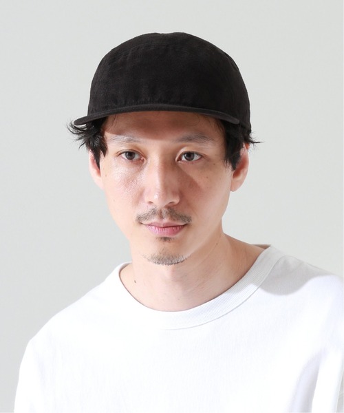 JOURNAL STANDARD relume SELECT（ジャーナルスタンダードレリュームセレクト）の「【迷迭香/マンネンロウ】VEGAN SUEDE キャップ（キャップ・メンズ・キャメル/ブラック・FREE）」の14枚目の写真