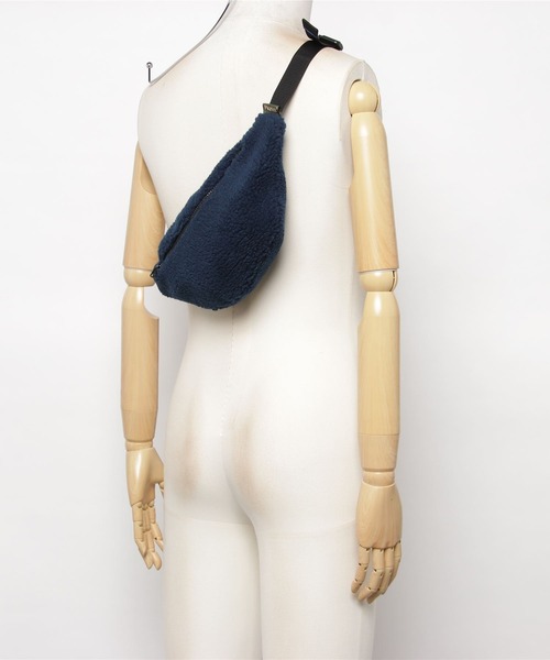PHATEE（ファッティー）の「▲【PHATEE】ファティー BOA WAIST BAG（ボディバッグ/ウエストポーチ・メンズ・グレー/ネイビー・FREE）」の5枚目の写真