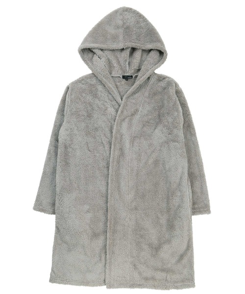 jiggys shop（ジギーズショップ）の「ボアフード コーディガン（その他アウター・メンズ・ブラック/ベージュ/グレイッシュベージュ・MEDIUM/LARGE）」の15枚目の写真