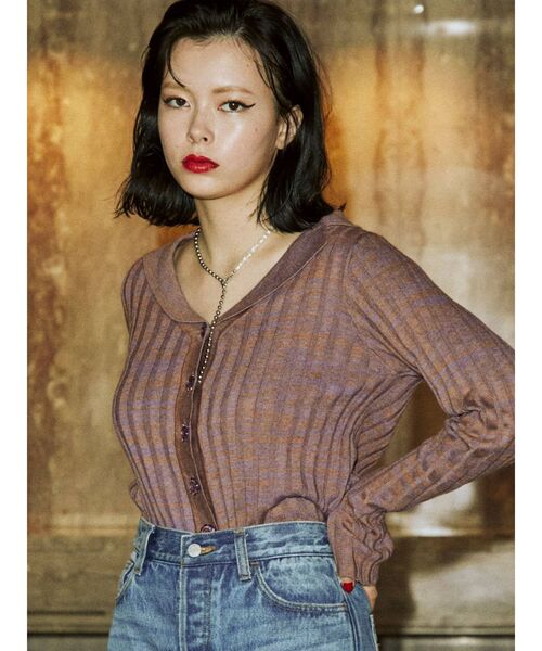 jouetie(ジュエティ)の「ドッキングボールチェーンネックレス(ネックレス・レディース・シルバー/ゴールド・FREE)」の4枚目の写真