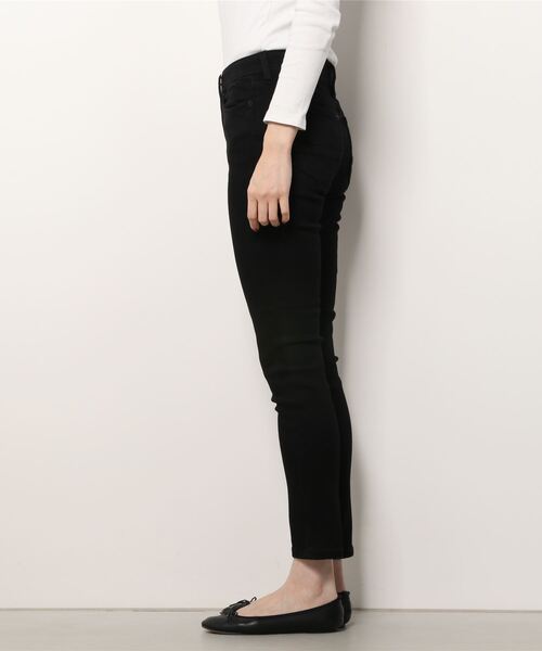 C.C.CROSS（シーシークロス）の「【C.C.CROSS/シーシークロス】ヒートストレッチスキニーデニム（デニムパンツ・レディース・ブラック・SMALL）」の2枚目の写真