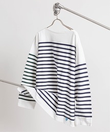 【ORCIVAL / オーシバル】HARLEQUIN WIDE BODY BOAT NECK
