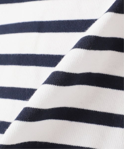 ORCIVAL(オーシバル)の「【ORCIVAL / オーシバル】HARLEQUIN WIDE BODY BOAT NECK(Tシャツ/カットソー・メンズ・グリーン系その他/ブルー系その他・6/8)」の21枚目の写真