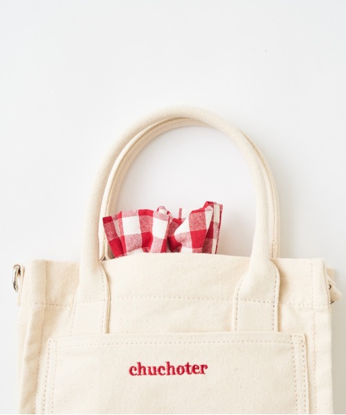 OLIVE des OLIVE（オリーブデオリーブ）の「巾着ミニトート（ショルダーバッグ・レディース・ベージュ/レッド/ブラック・FREE）」の14枚目の写真