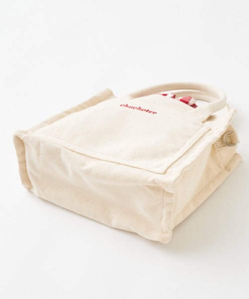 OLIVE des OLIVE（オリーブデオリーブ）の「巾着ミニトート（ショルダーバッグ・レディース・ベージュ/レッド/ブラック・FREE）」の16枚目の写真