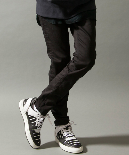 MONKEY TIME（モンキータイム）の「＜monkey time＞ ∴ STRC/DNM JEGGINGS/パンツ ：◆（その他パンツ・メンズ・ブラック/グレー/ライトブルー・SMALL/LARGE/MEDIUM/X-LARGE）」の2枚目の写真