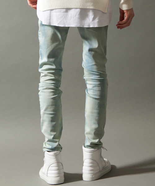 MONKEY TIME（モンキータイム）の「＜monkey time＞ ∴ STRC/DNM JEGGINGS/パンツ ：◆（その他パンツ・メンズ・ブラック/グレー/ライトブルー・SMALL/LARGE/MEDIUM/X-LARGE）」の14枚目の写真