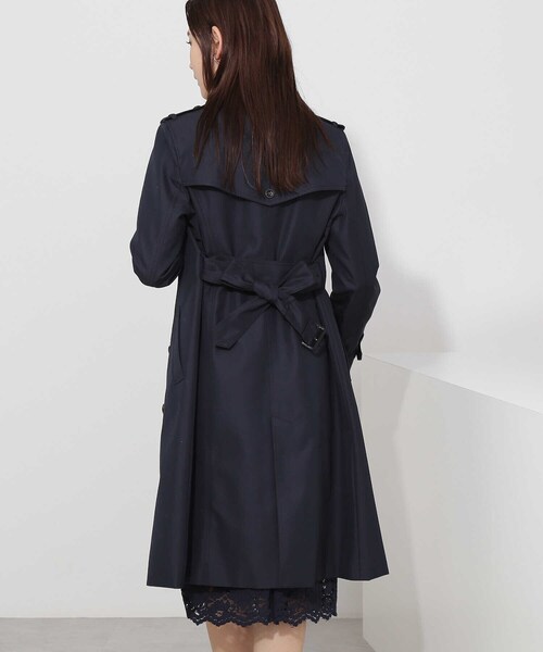 NATURAL BEAUTY BASIC（ナチュラルビューティーベーシック）の「ＴＣベーシックトレンチコート（トレンチコート・レディース・ネイビー/ベージュ・SMALL/LARGE/MEDIUM）」の19枚目の写真