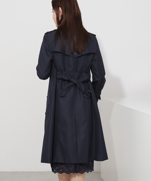 NATURAL BEAUTY BASIC（ナチュラルビューティーベーシック）の「ＴＣベーシックトレンチコート（トレンチコート・レディース・ネイビー/ベージュ・SMALL/LARGE/MEDIUM）」の18枚目の写真
