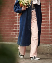 FREAK'S STORE | SOMETHING × FREAK'S STORE/サムシング 別注LISA WIDE/別注リサワイドデニム(ハイウエストデニム)(デニムパンツ)