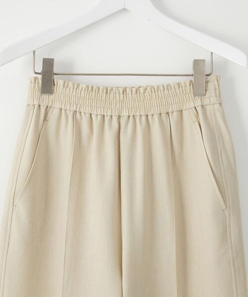 green label relaxing（グリーンレーベルリラクシング）の「【WEB限定】［ XS /H148-155㎝］オルマイパンツ P/PU ツイル ワイド（その他パンツ・レディース・ナチュラル/ブラウン/ブラック/ターコイズブルー/ライム・XS）」の14枚目の写真