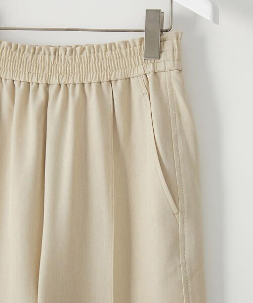 green label relaxing（グリーンレーベルリラクシング）の「【WEB限定】［ XS /H148-155㎝］オルマイパンツ P/PU ツイル ワイド（その他パンツ・レディース・ナチュラル/ブラウン/ブラック/ターコイズブルー/ライム・XS）」の16枚目の写真