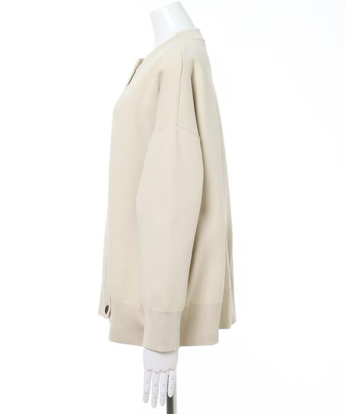 INGNI(イング)の「クルーネックミドル丈カーディガン(カーディガン/ボレロ・レディース・イエロー/ブルー/グリーン/ブラック/アイボリー・M)」の7枚目の写真