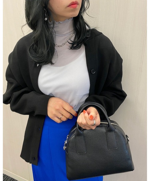 INGNI(イング)の「クルーネックミドル丈カーディガン(カーディガン/ボレロ・レディース・イエロー/ブルー/グリーン/ブラック/アイボリー・M)」の22枚目の写真