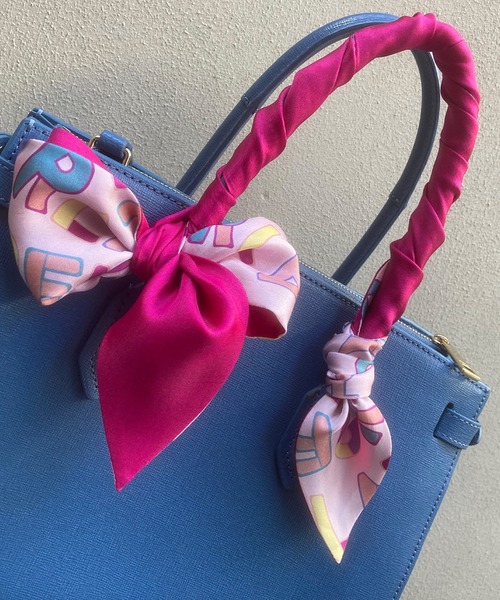 シルクリバーシブルナロースカーフ ”FURLAモノグラム