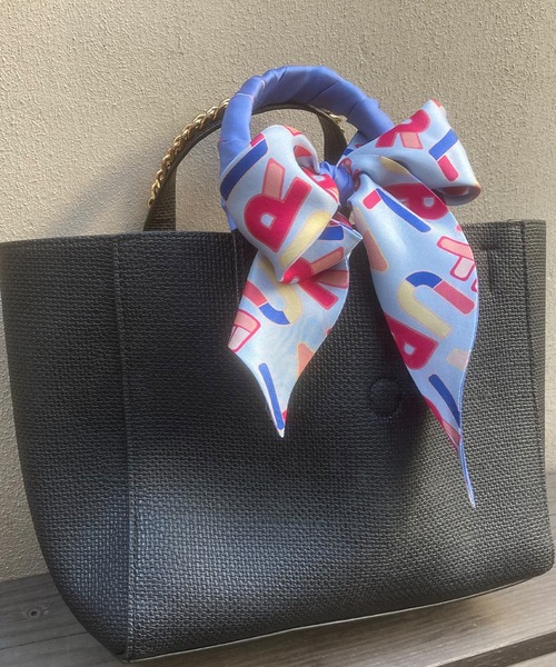 FURLA スカーフ バンダナ シルクスカーフ ”ボタニカル FURLA