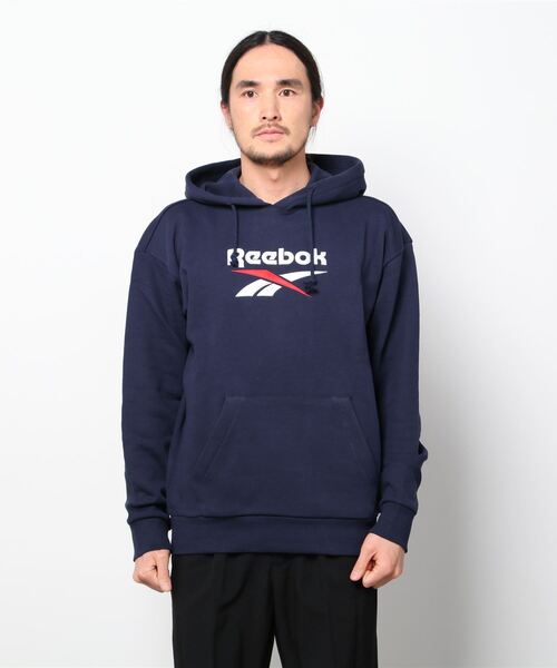 Reebok(リーボック)の「クラシックス ファウンデーション ベクター フーディー / Classics Foundation Vector Hoodie(パーカー・メンズ・ブラック/ホワイト×ブルー/ブルー系その他/ピンク系その他・SMALL/MEDIUM/LARGE/X-LARGE/XX-LARGE/X-SMALL/XXX-LARGE)」の18枚目の写真