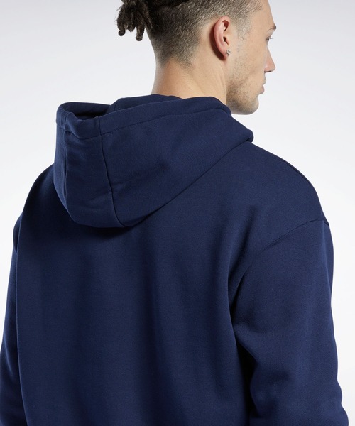 Reebok(リーボック)の「クラシックス ファウンデーション ベクター フーディー / Classics Foundation Vector Hoodie(パーカー・メンズ・ブラック/ホワイト×ブルー/ブルー系その他/ピンク系その他・SMALL/MEDIUM/LARGE/X-LARGE/XX-LARGE/X-SMALL/XXX-LARGE)」の11枚目の写真