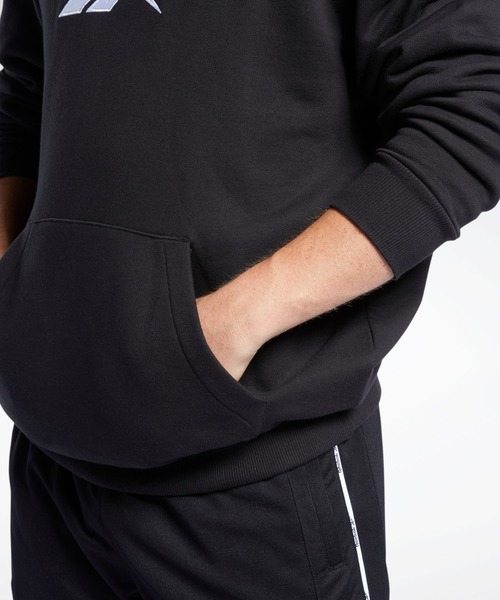 Reebok(リーボック)の「クラシックス ファウンデーション ベクター フーディー / Classics Foundation Vector Hoodie(パーカー・メンズ・ブラック/ホワイト×ブルー/ブルー系その他/ピンク系その他・SMALL/MEDIUM/LARGE/X-LARGE/XX-LARGE/X-SMALL/XXX-LARGE)」の13枚目の写真