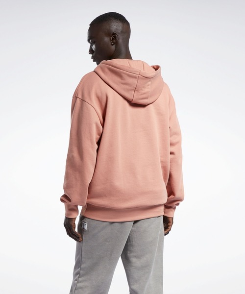 Reebok(リーボック)の「クラシックス ファウンデーション ベクター フーディー / Classics Foundation Vector Hoodie(パーカー・メンズ・ブラック/ホワイト×ブルー/ブルー系その他/ピンク系その他・SMALL/MEDIUM/LARGE/X-LARGE/XX-LARGE/X-SMALL/XXX-LARGE)」の6枚目の写真
