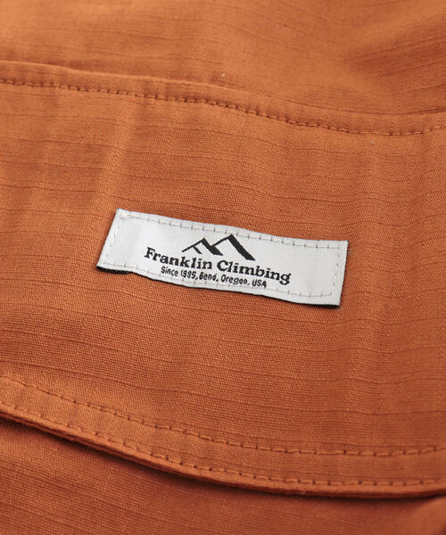 Franklin Climbing（フランクリンクライミング）の「【Franklin Climbing/フランクリンクライミング】焚火タフオックスエプロンベスト（ベスト・メンズ・ブラック/オリーブ/キャメル・MEDIUM/LARGE）」の5枚目の写真